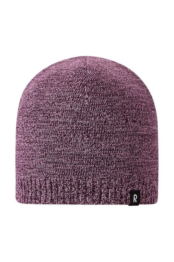 Reima Pamučna kapa za djecu Reima Latvusto boja: ružičasta, od tanke pletenine, pamučna, 5300285A