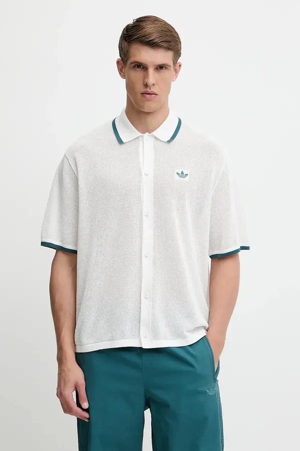 adidas Originals Pamučna košulja adidas Originals Knitted Shirt