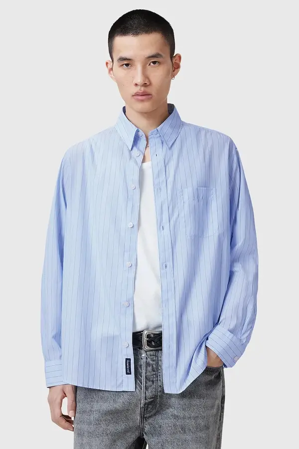 AllSaints Pamučna košulja AllSaints MARCEL