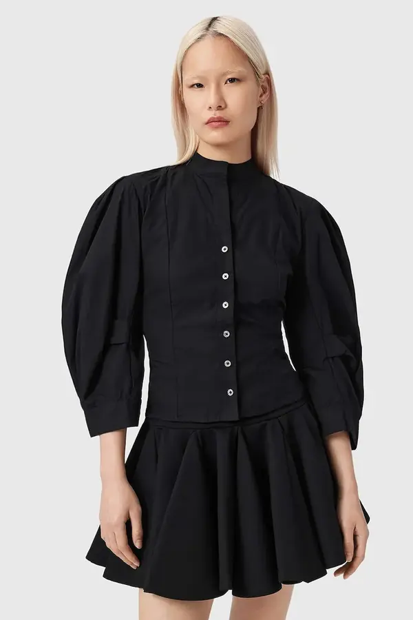 AllSaints Pamučna košulja AllSaints MAUD