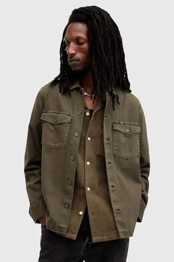 AllSaints Pamučna košulja AllSaints SPOTTER LS SHIRT
