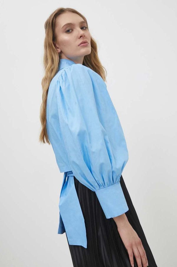 Answear Lab Pamučna košulja Answear Lab za žene, regular, s klasičnim ovratnikom