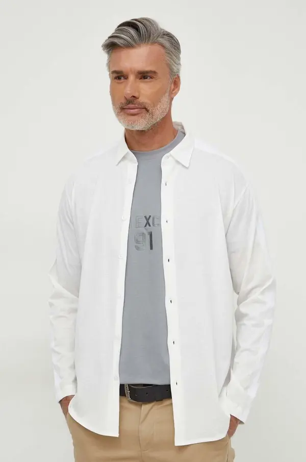 Armani Exchange Pamučna košulja Armani Exchange