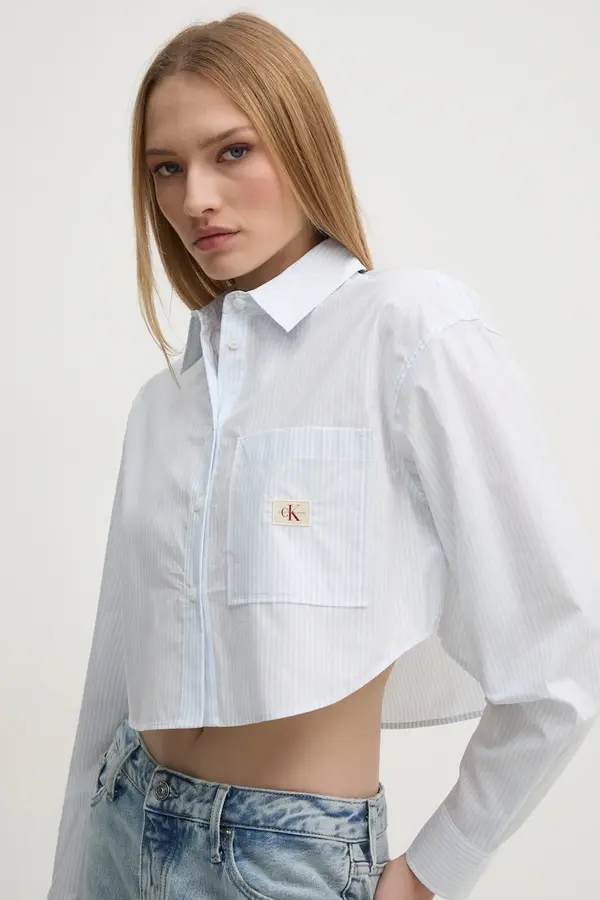 Calvin Klein Jeans Pamučna košulja Calvin Klein Jeans