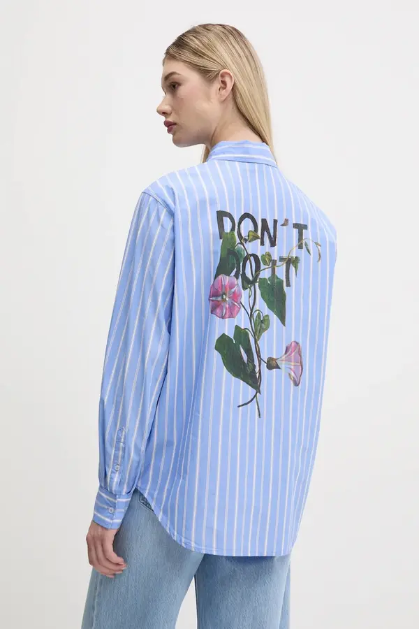 Desigual Pamučna košulja Desigual DONT DO IT
