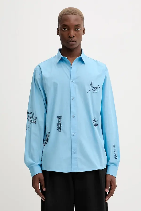 Desigual Pamučna košulja Desigual LUCCA