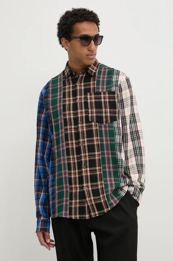 Desigual Pamučna košulja Desigual TED za muškarce, relaxed, s klasičnim ovratnikom, 24WMCW21