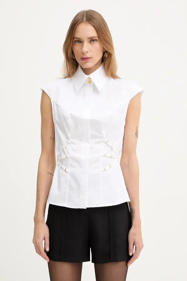 Elisabetta Franchi Pamučna košulja Elisabetta Franchi