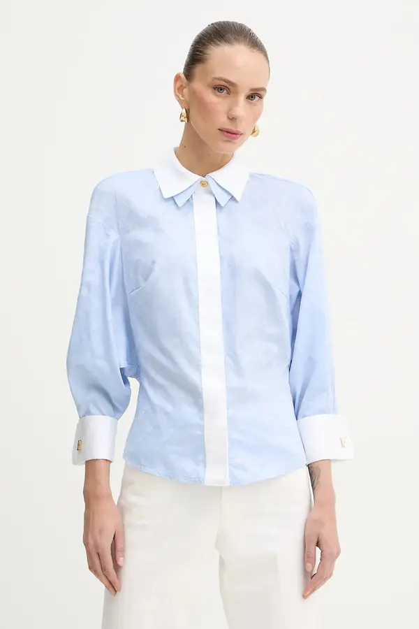 Elisabetta Franchi Pamučna košulja Elisabetta Franchi