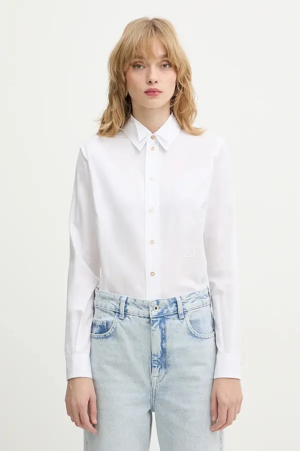 Elisabetta Franchi Pamučna košulja Elisabetta Franchi