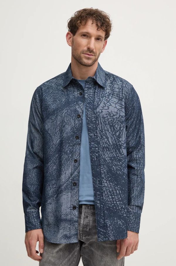 G-Star Raw Pamučna košulja G-Star Raw za muškarce, regular, s klasičnim ovratnikom, D25518-D311