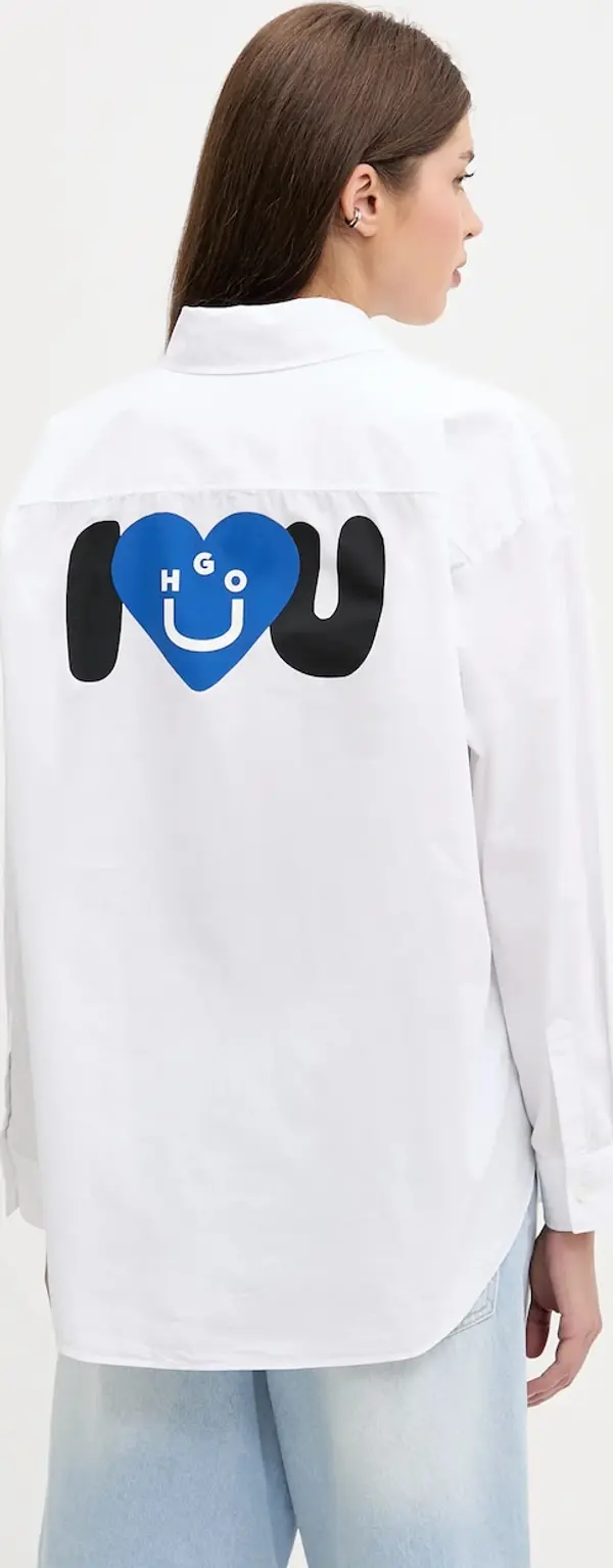HUGO Blue Pamučna košulja Hugo Blue  Elisana_B