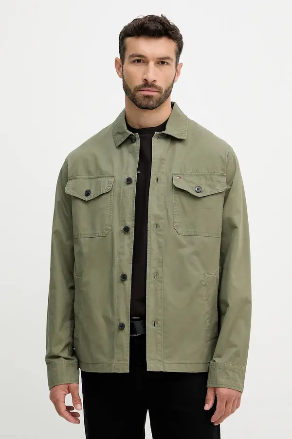 Tommy Hilfiger Pamučna košulja- jakna Tommy Hilfiger