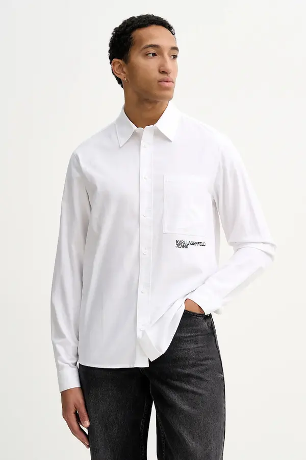 Karl Lagerfeld Jeans Pamučna košulja Karl Lagerfeld Jeans