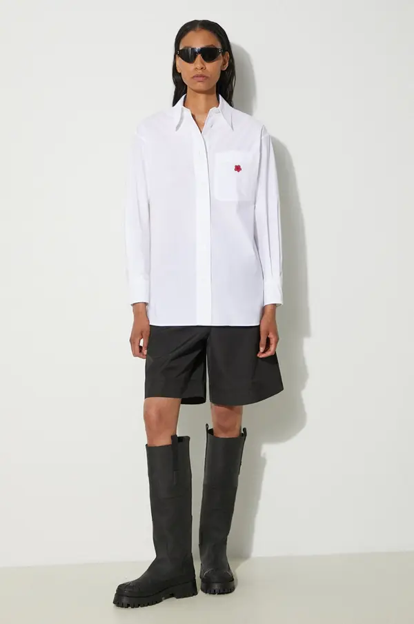 Kenzo Pamučna košulja Kenzo Boke Flower Oversized Shirt
