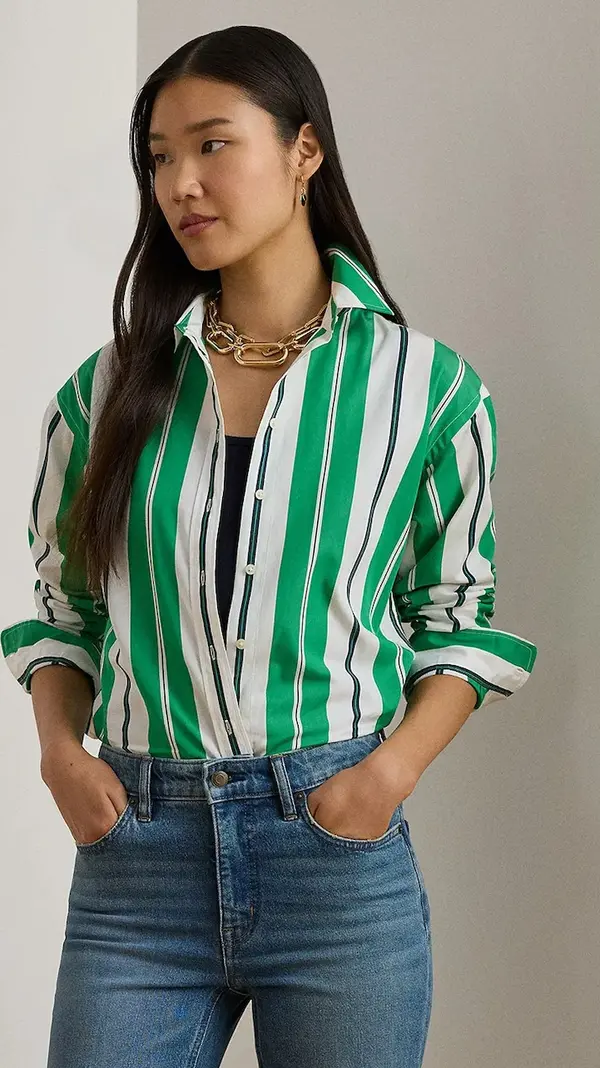 Lauren Ralph Lauren Pamučna košulja Lauren Ralph Lauren