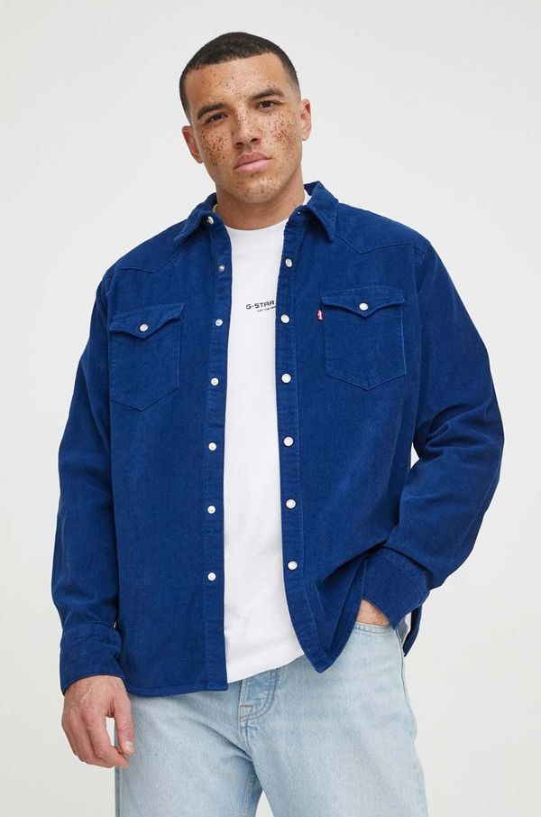 Levi's Pamučna košulja Levi's za muškarce, regular, s klasičnim ovratnikom