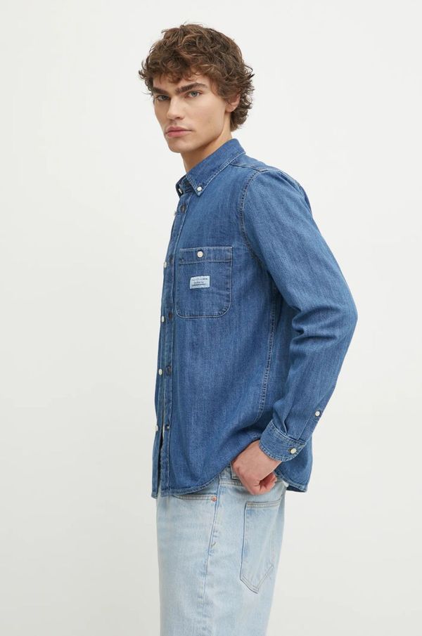 Marc O'Polo Pamučna košulja Marc O'Polo za muškarce, regular, s button-down ovratnikom, 5000005503