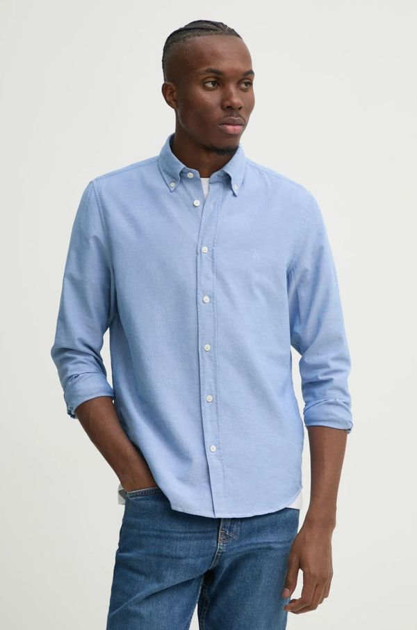 Marc O'Polo Pamučna košulja Marc O'Polo za muškarce, regular, s klasičnim ovratnikom, M20726442172