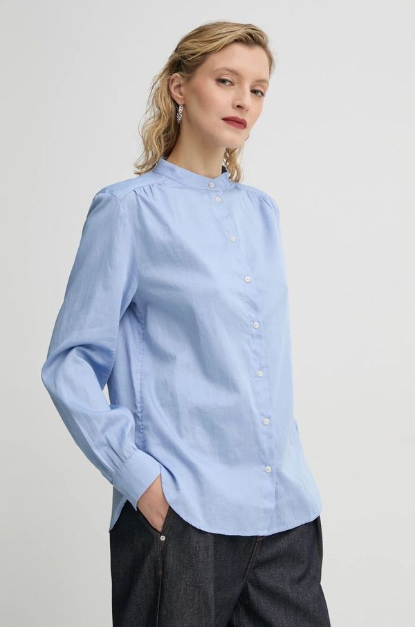 Marc O'Polo Pamučna košulja Marc O'Polo za žene, regular, s ruskim ovratnikom