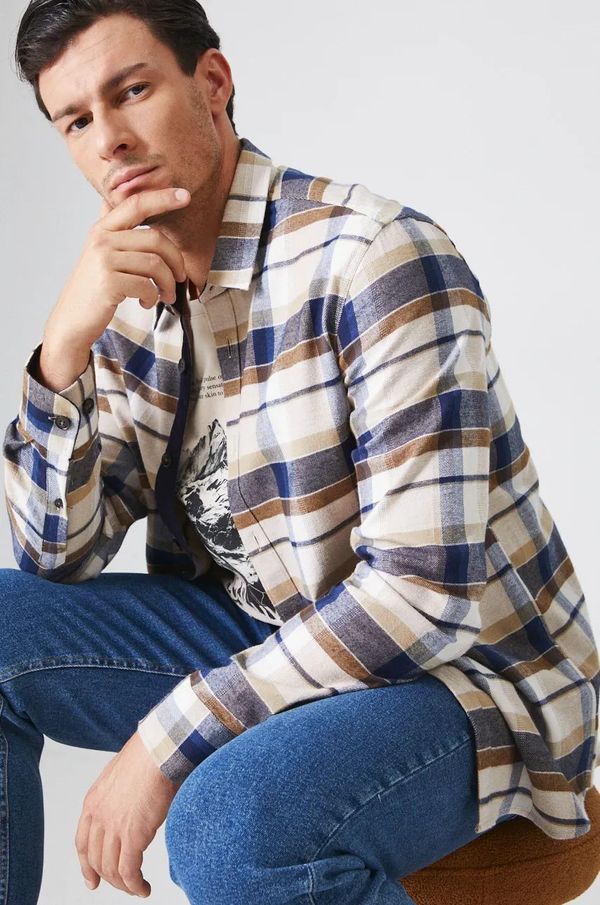 Medicine Pamučna košulja Medicine za muškarce, regular, s klasičnim ovratnikom