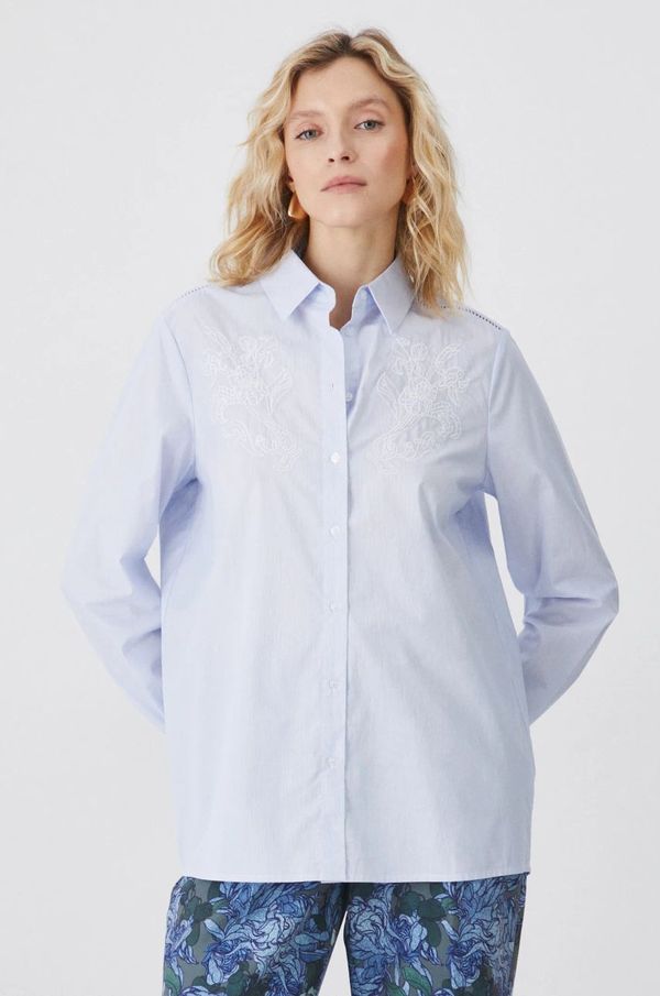 Medicine Pamučna košulja Medicine za žene, regular, s klasičnim ovratnikom