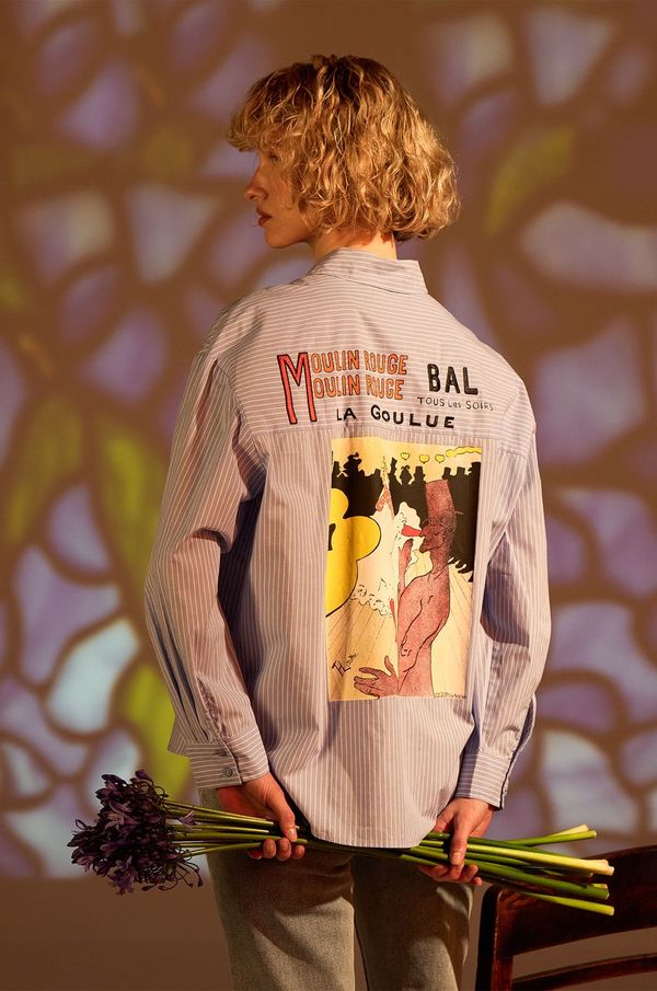 Medicine Pamučna košulja Medicine za žene, relaxed, s klasičnim ovratnikom