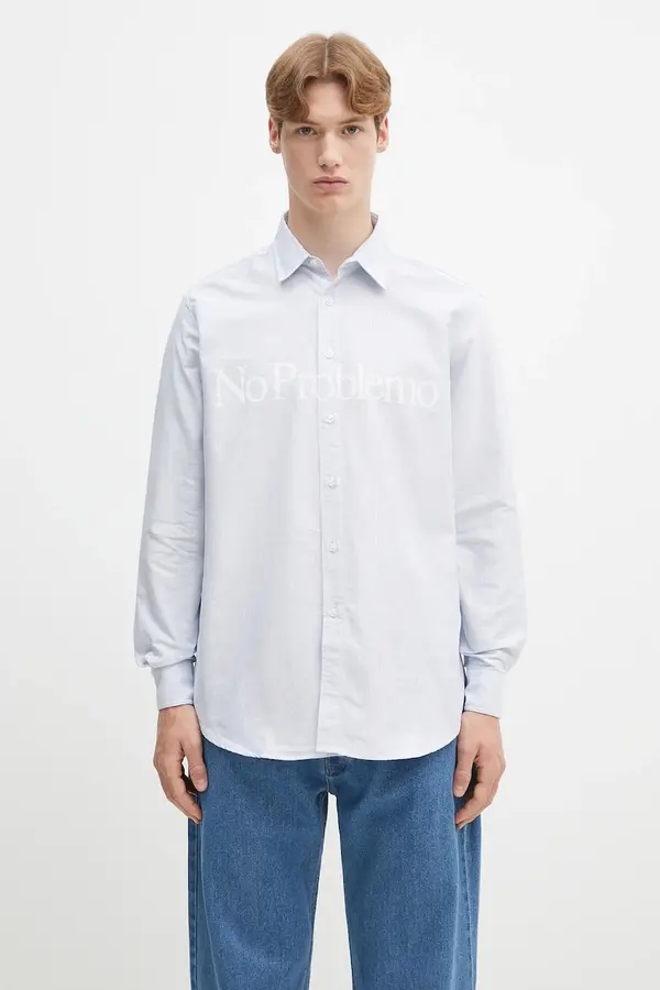 No Problemo Pamučna košulja No Problemo No Problemo LS Stripe Shirt