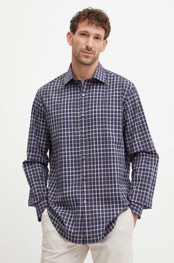 Paul&Shark Pamučna košulja Paul&Shark za muškarce, regular, s klasičnim ovratnikom, 14313025CF