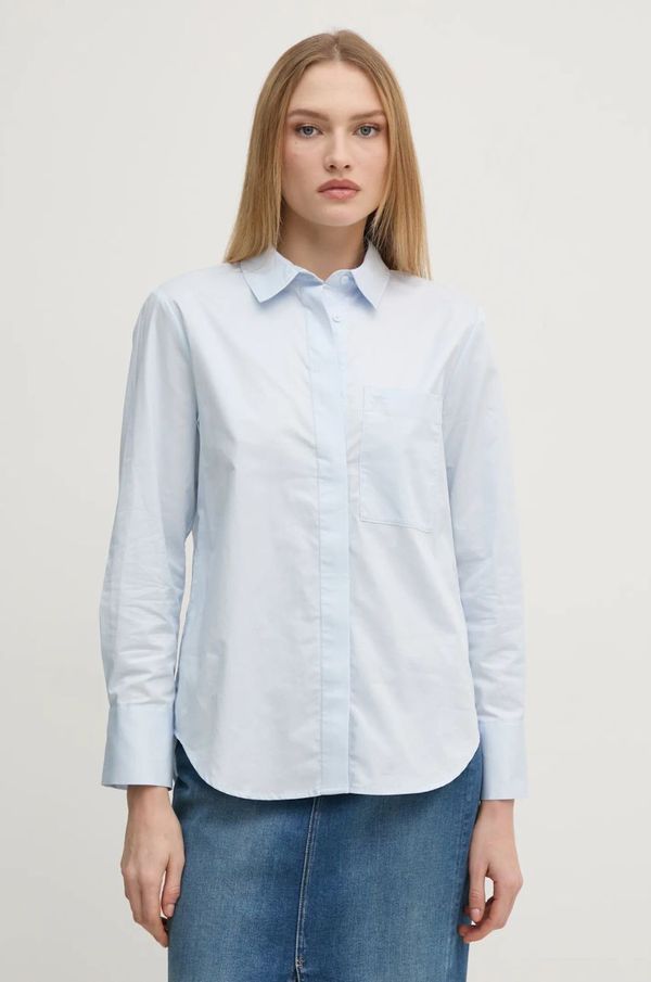 Pedro del Hierro Pamučna košulja Pedro del Hierro za žene, relaxed, s klasičnim ovratnikom, 6638230