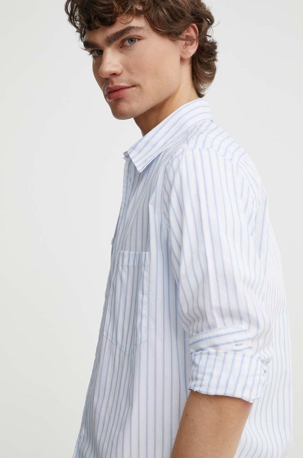 Samsoe Samsoe Pamučna košulja Samsoe Samsoe SALIAM za muškarce, regular, s klasičnim ovratnikom, M24100038