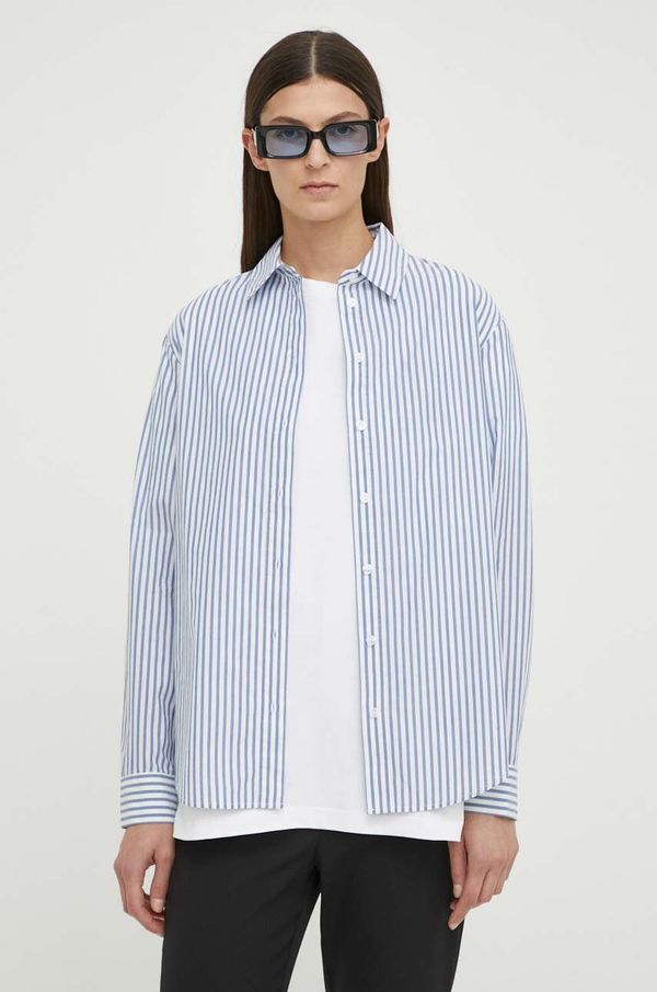 Samsoe Samsoe Pamučna košulja Samsoe Samsoe za žene, regular, s klasičnim ovratnikom