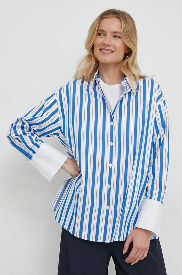 Seidensticker Pamučna košulja Seidensticker za žene, relaxed, s klasičnim ovratnikom