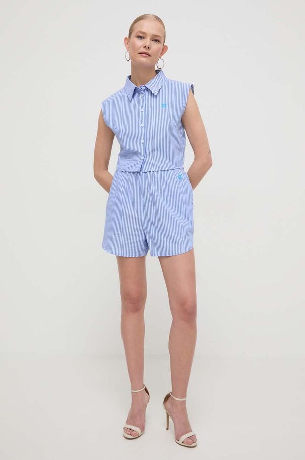 Silvian Heach Pamučna košulja Silvian Heach za žene, regular, s klasičnim ovratnikom