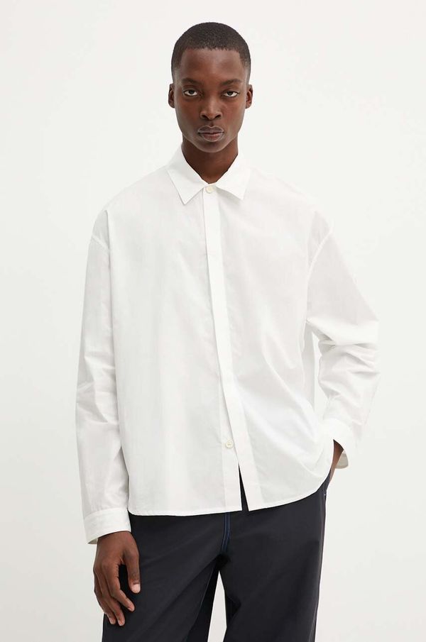 Sunnei Pamučna košulja Sunnei boja: bijela, relaxed, s klasičnim ovratnikom, RTWXSHR010