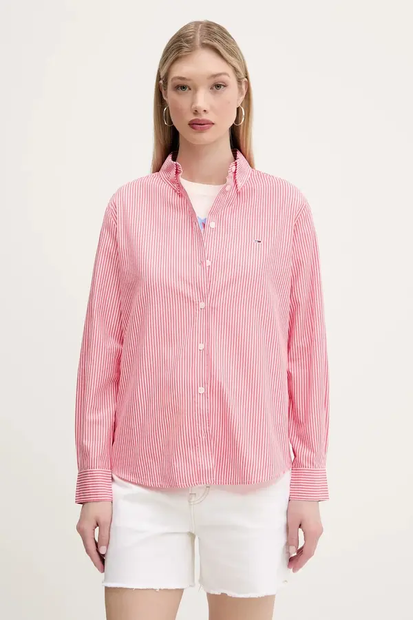 Tommy Jeans Pamučna košulja Tommy Jeans