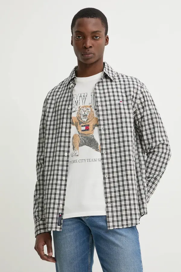 Tommy Jeans Pamučna košulja Tommy Jeans