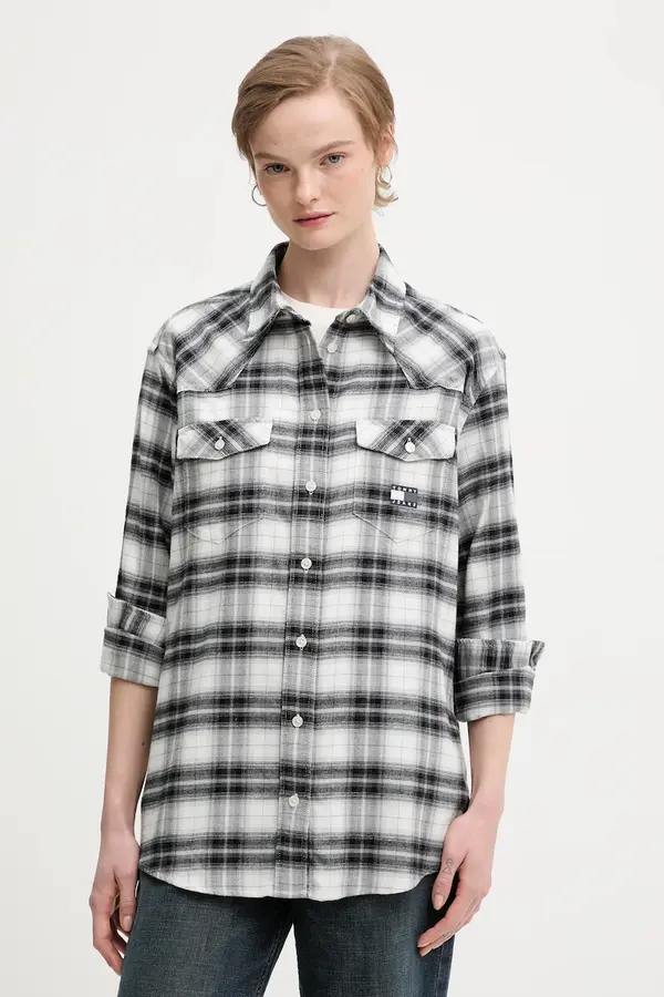 Tommy Jeans Pamučna košulja Tommy Jeans