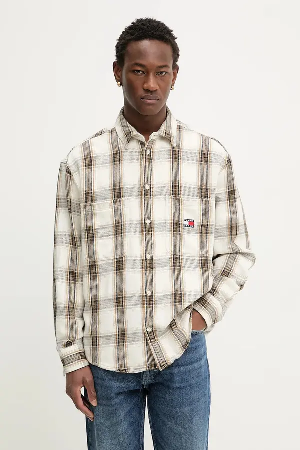 Tommy Jeans Pamučna košulja Tommy Jeans
