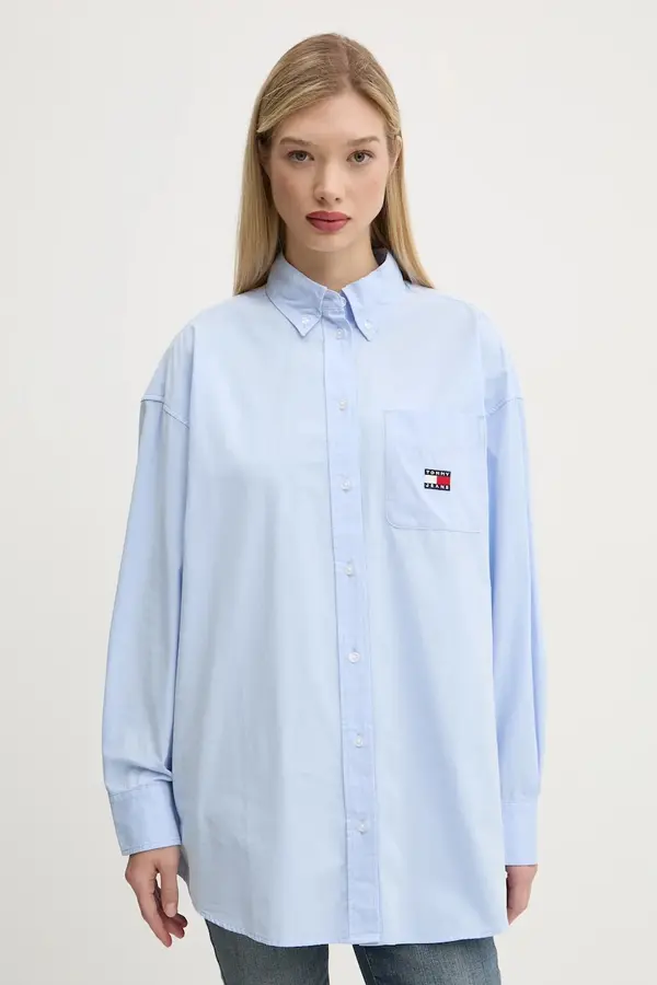 Tommy Jeans Pamučna košulja Tommy Jeans
