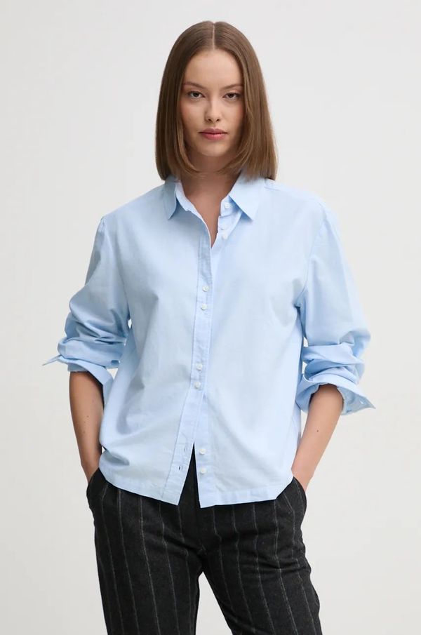 United Colors of Benetton Pamučna košulja United Colors of Benetton za žene, regular, s klasičnim ovratnikom, 5UPQDQ006