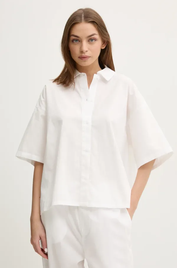 Calvin Klein Underwear Pamučna košulja za spavanje Calvin Klein Underwear boja: bijela, 000QS7314E