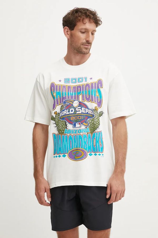 47 brand Pamučna majica 47 brand MLB Arizona Diamondbacks boja: bež, s tiskom, BU029TMYIHQ632880SS