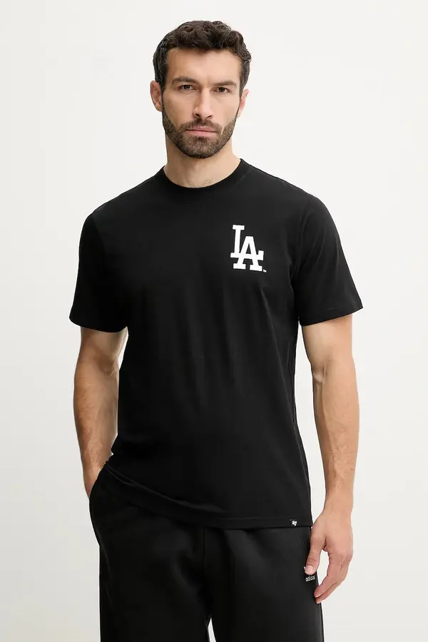 47 Brand Pamučna majica 47 brand MLB Los Angeles Dodgers