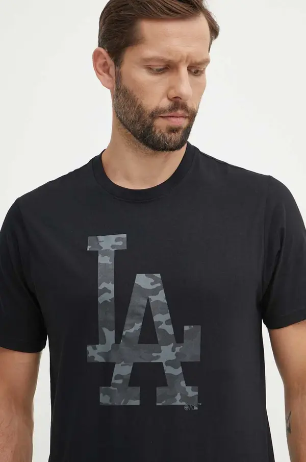 47 brand Pamučna majica 47 brand MLB Los Angeles Dodgers