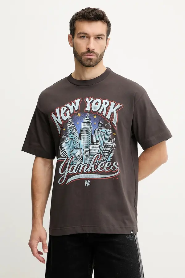 47 Brand Pamučna majica 47 brand MLB New York Yankees