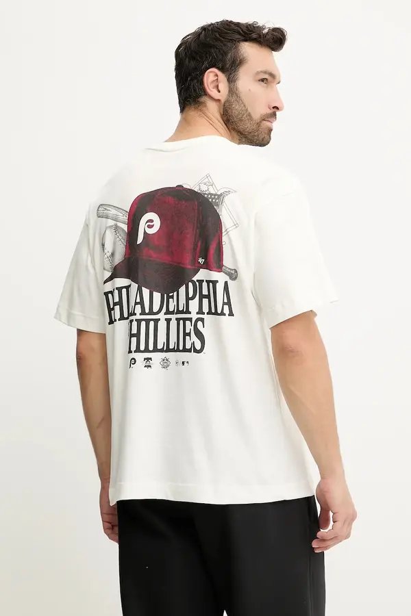 47 Brand Pamučna majica 47 brand MLB Philadelphia Phillies
