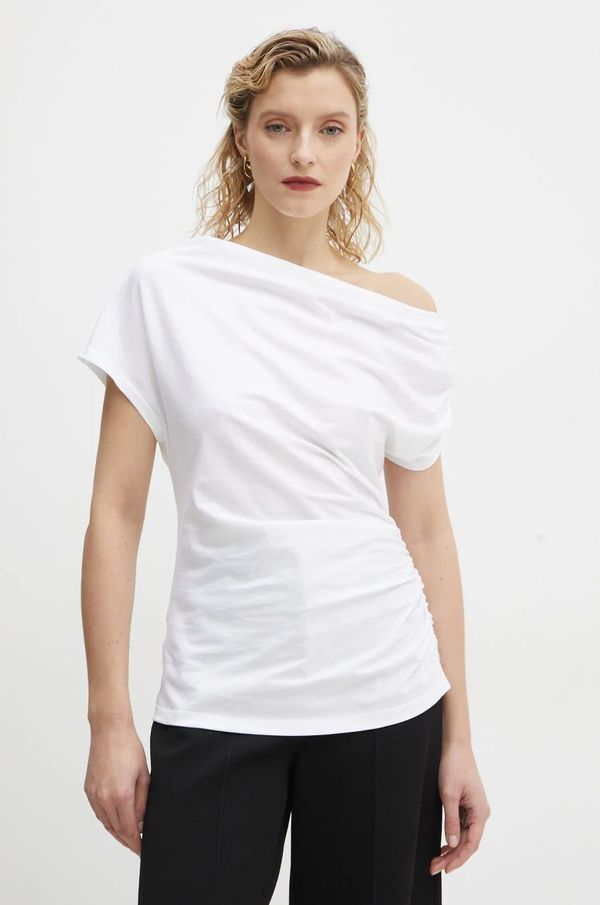 A.L.C. Pamučna majica A.L.C. za žene, boja: bijela, 8KTOP00822