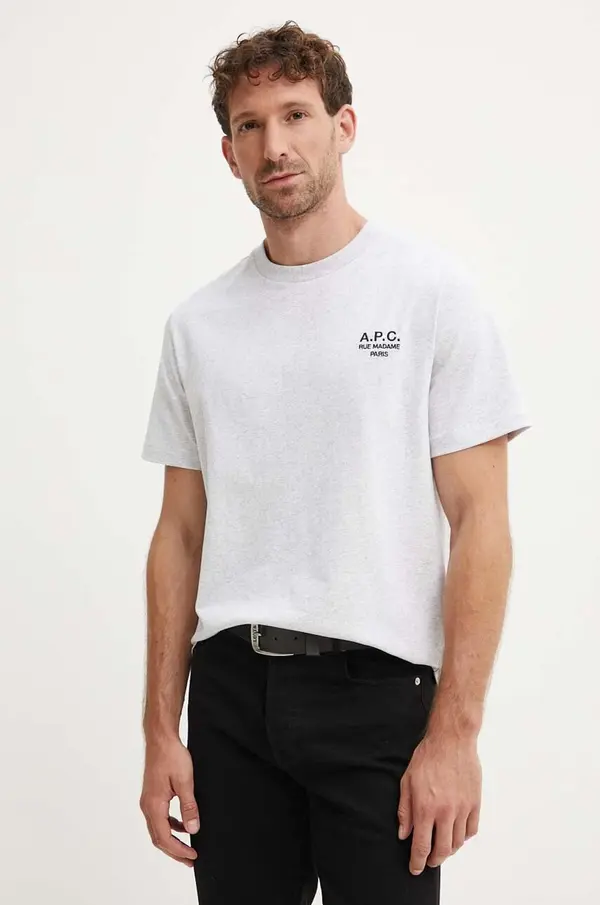 A.P.C. Pamučna majica A.P.C. standard rue madame GOTS