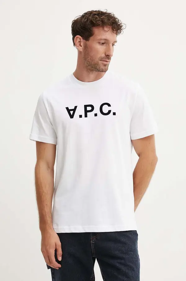 A.P.C. Pamučna majica A.P.C. t-shirt standard grand vpc GOTS